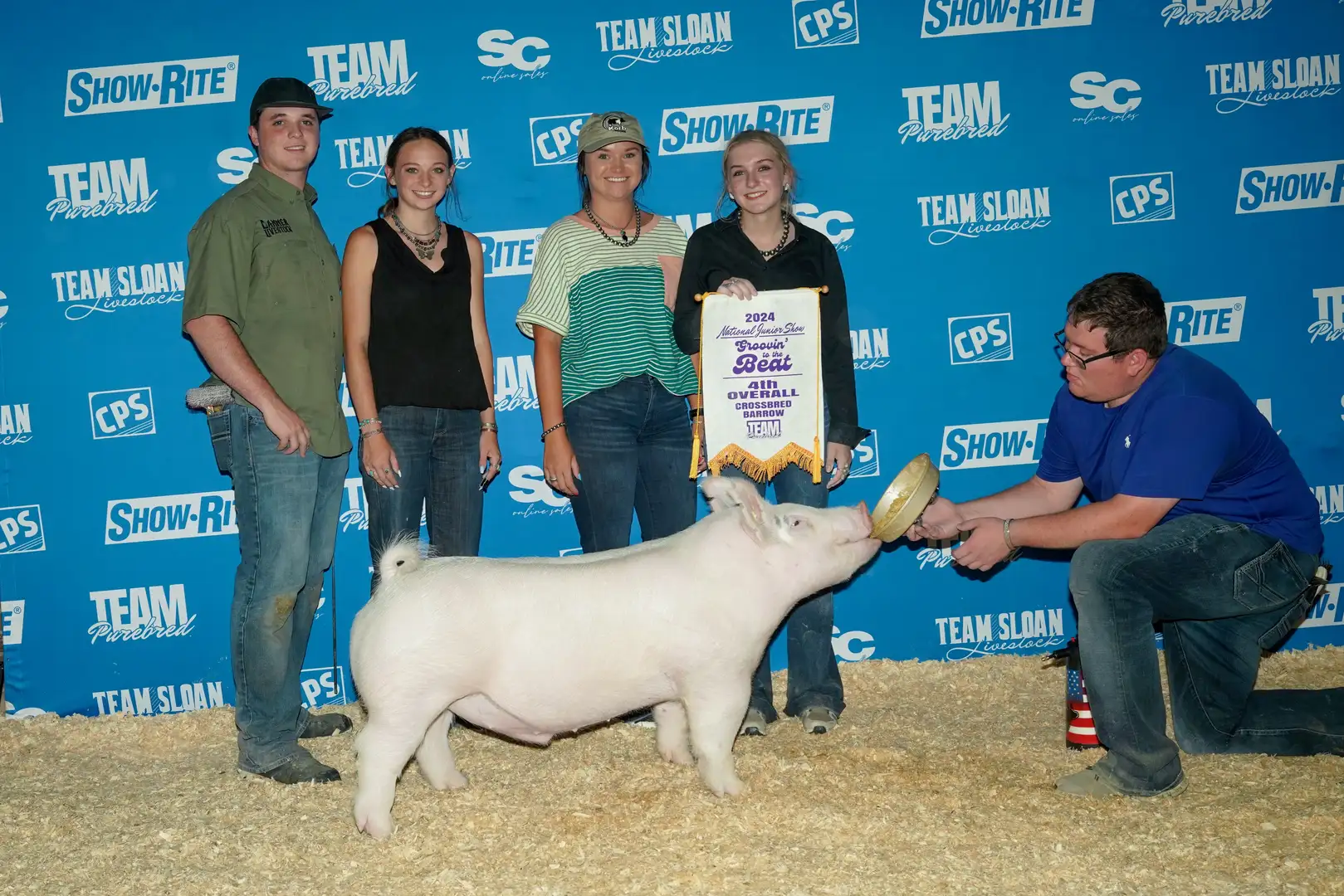 4th Overall Light Crossbred Barrow
