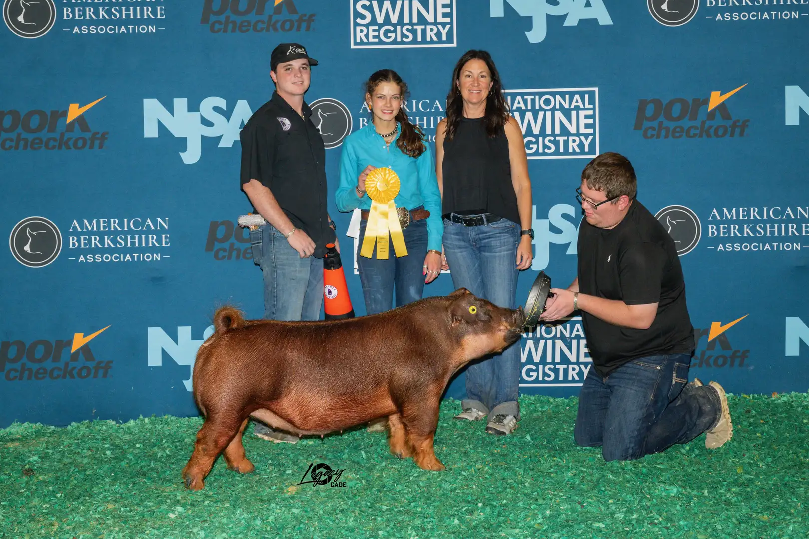 5th Overall Div 3 Duroc Gilt